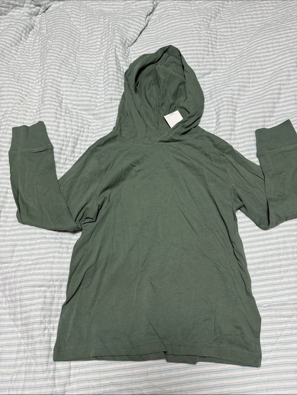 Kids Crewcuts hooded long sleeve top S